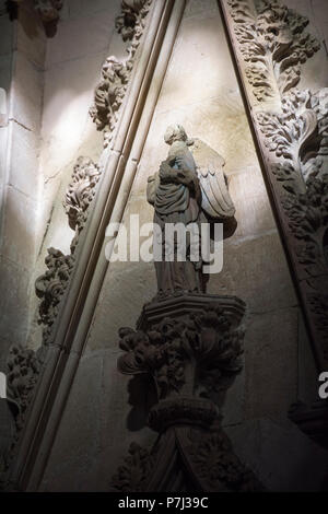 Interno di Southwell Minster nel Nottinghamshire, England Regno Unito Foto Stock