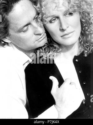 Pellicola originale titolo: attrazione fatale. Titolo inglese: attrazione fatale. Regista: ADRIAN LYNE. Anno: 1987. Stelle: Glenn Close; Michael Douglas. Credito: Paramount Pictures / Album Foto Stock