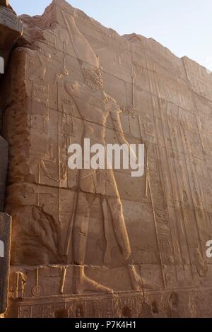Templo de Karnak. Foto Stock