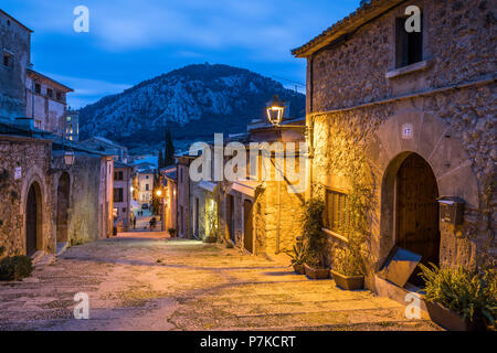 Il calvario di Pollenca, Maiorca, isole Baleari, Spagna Foto Stock