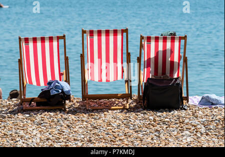 Lyme Regis, Dorset, Regno Unito. Il 7 luglio 2018. Regno Unito: Meteo torrido caldo di Lyme Regis come l'ondata di caldo continua. Credito: Celia McMahon/Alamy Live News Foto Stock