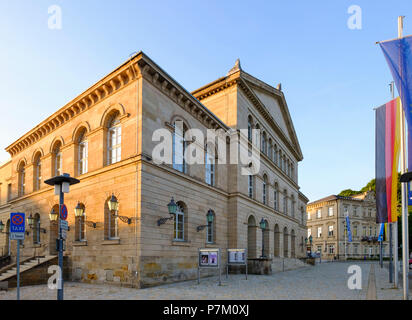 Teatro di Stato Coburg, Piazza Castello, Coburg, Alta Franconia, Franconia, Baviera, Germania Foto Stock