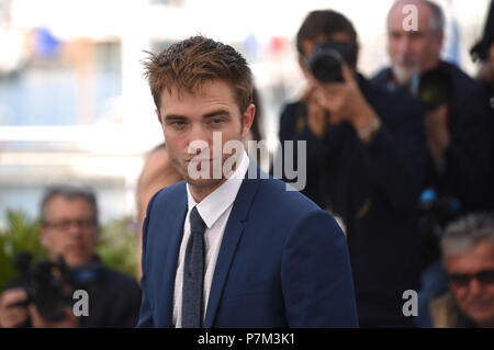 25 maggio 2017 - Cannes, Francia: Robert Pattinson assiste il "Tempo" photocall durante il settantesimo Cannes film festival. Robert Pattinson Lors du 70eme Festival de Cannes. *** La Francia / NESSUNA VENDITA A MEDIA FRANCESI *** Foto Stock