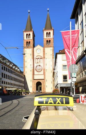 In Germania, in Baviera, Alta Franconia Regione, Würzburg, romanica di san Kilian cattedrale Foto Stock