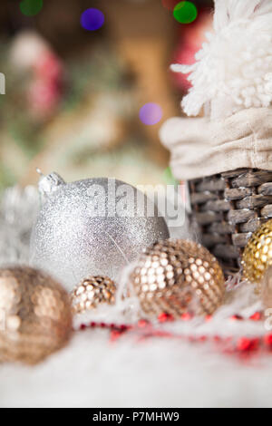 Casella di Natale Foto Stock