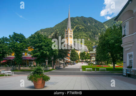 Salisburgo, Austria Membro, Gasteinertal, Bad Hofgastein, chiesa parrocchiale, Foto Stock