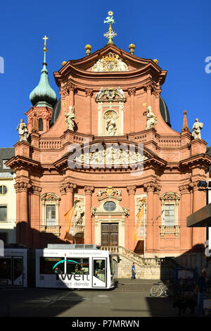 In Germania, in Baviera, Alta Franconia Regione, Würzburg, parrocchia Neumunster basilika Foto Stock