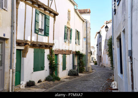 Francia, Charente Maritime, Ile de Re, St Martin de Re Foto Stock