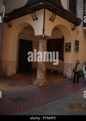 EDIFICIO DE LA ANTIGUA BANCA MARCH ACTUALMENTE MUSEO DE ARTE CONTEMPORANEO. Posizione: Fundacion Juan March, PALMA, Spagna. Foto Stock