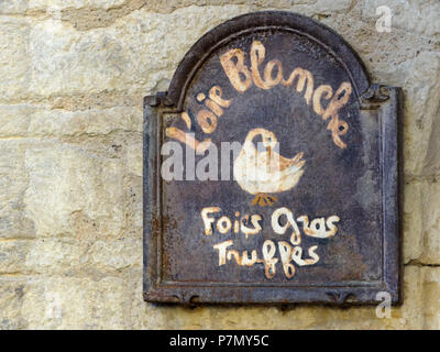 Aquitaine région, département dordogne périgord,, in Francia, in Europa. Prodotto tipico, paté de foie gras Foto Stock