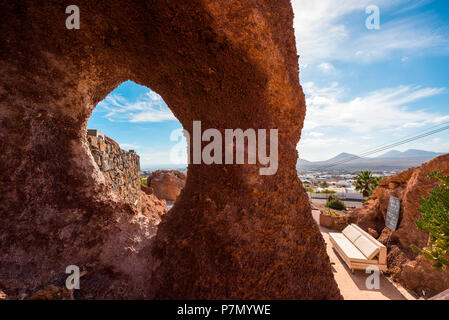 Lagomar museo, casa di Omar Sharif in Lanzarote, Isole canarie, Spagna, Europa Foto Stock