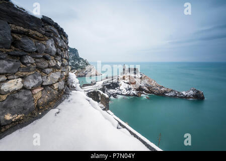 Golfo dei Poeti, Portovenere, provincia di La Spezia, Liguria, Italia, Europa Foto Stock