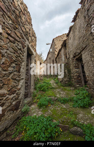 Roghudi, Parco Nazionale dell'Aspromonte, distretto di Reggio Calabria, Calabria, Italia, Foto Stock