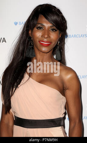 Jun 08, 2018 - Sinitta frequentando Diva Awards 2018 presso il Waldorf Hilton Hotel in London, England, Regno Unito Foto Stock