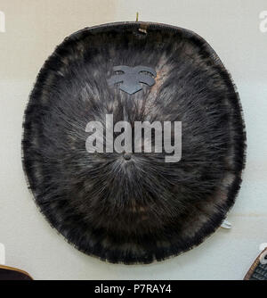 Inglese: visualizzare in Hakone Checkpoint Exhibition Hall - Hakone no Seki (barriera station) - Hakone, Giappone. Il 3 settembre 2016, 23:19:56 187 Hat - Hakone Checkpoint Exhibition Hall - Hakone no Seki (barriera station) - Hakone, Giappone - DSC06038 Foto Stock