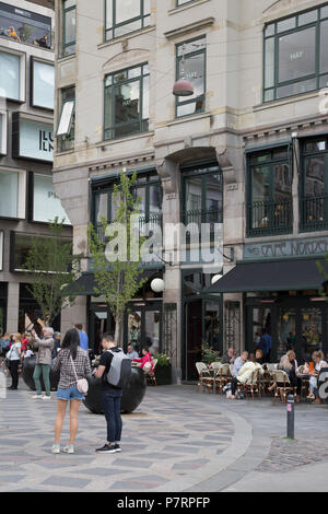Cafe Norden in Copenhagen, Danimarca Foto Stock