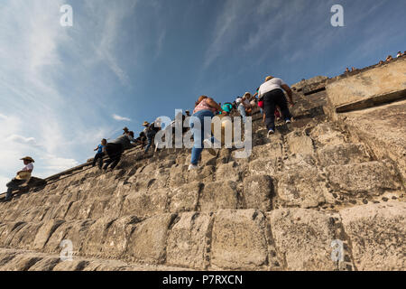La Piramide della Luna Foto Stock