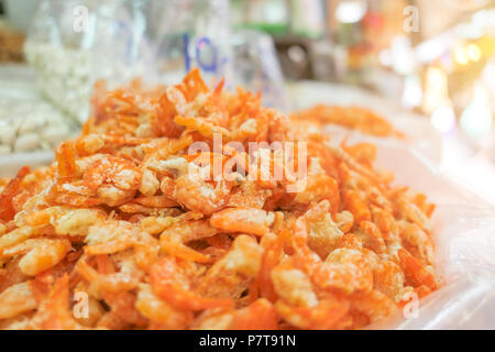 Gamberi secchi in vendita in Chinatown Foto Stock