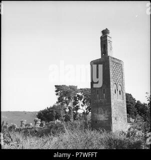 71 CH-NB - Französisch-Marokko, Rabat- Grabstätte Chellah - Annemarie Schwarzenbach - SLA-Schwarzenbach-UN-5-26-142 Foto Stock