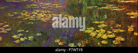 . Les Nymphéas Français : Les Nymphéas Deutsch: Seerosen inglese: Water Lilies Nederlands: Waterlelies tra 1920 e 1926 92 Claude Monet 038 Foto Stock
