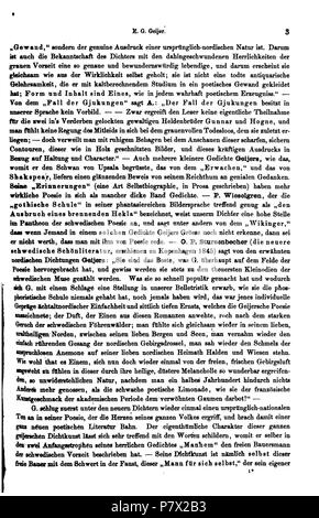 . Hausschatz der schwedischen Poesie Band 3 Die Schule Gothische. Deutsch: Dies ist ein Scan des historischen Buches inglese: questa è una scansione del documento storico . N/A 125 De Hausschatz der schwedischen Poesie 003 Foto Stock