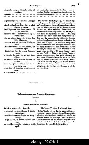 . Hausschatz der schwedischen Poesie Band 3 Die Schule Gothische. Deutsch: Dies ist ein Scan des historischen Buches inglese: questa è una scansione del documento storico . N/A 126 De Hausschatz der schwedischen Poesie 207 Foto Stock