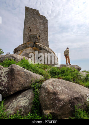 Torre di avvistamento San Giovanni bei Sant'Ilario in Campo, Elba, Regione Toscana, Provincia di Livorno, Italia, Europa Foto Stock