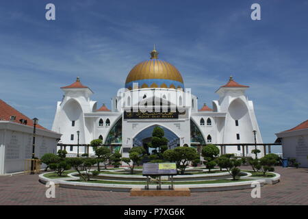 Masjid Selat Malacca Malaysia Foto Stock
