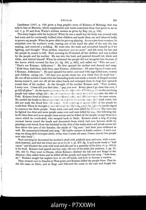 181 Haddon-Reports del Cambridge spedizione antropologica di Torres Straits-Vol 1 Etnografia generale-p401 Foto Stock