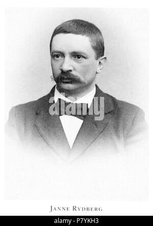 Inglese: fotografia del fisico svedese Johannes (Janne) Rydberg. prima del 1890 219 JanneRydberg Foto Stock