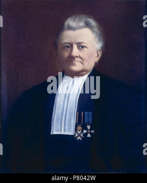 Deutsch: Jacobus Isacco Doedes (1817-1897), niederländischer reformierter Theologe . 1898 211 J MI Doedes Foto Stock