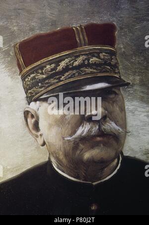 Joseph Joffre (1852-1931). Generale Francese. Ritratto. Foto Stock