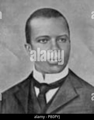 Ritratto di Scott Joplin, American ragtime composer . 343 ScottJoplin Foto Stock