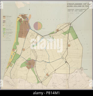 Catalogusnummer: PR1016092 Collectie Regionaal Archief Alkmaar . 28 novembre 2016, 09:05 357 Streekplan Kop van Noord-Holland 1970 (30923692980) Foto Stock