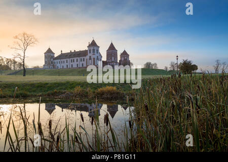 Grand View al Castello di Mir, Minsk, Bielorussia. Foto Stock