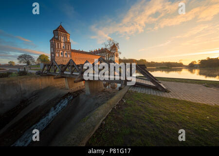Grand View al Castello di Mir, Minsk, Bielorussia. Foto Stock