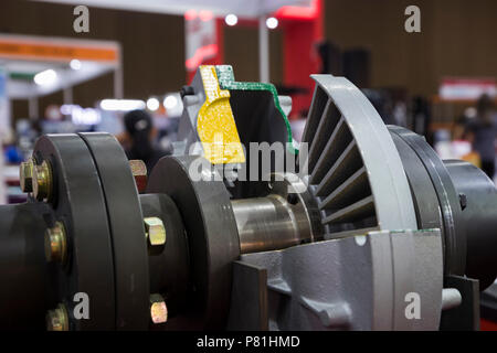 L'accoppiamento di fluido per trasmissione di potenza motore Foto Stock