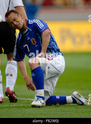 BayArena Leverkusen Germania 30.5.2006 football match amichevole vs Germania Giappone 2:2 --- Hidetoshi NAKATA (JPN) Foto Stock