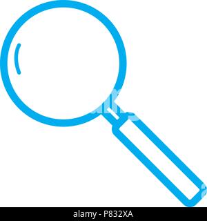 Icona di ricerca icona web template vettoriale Illustrazione Vettoriale