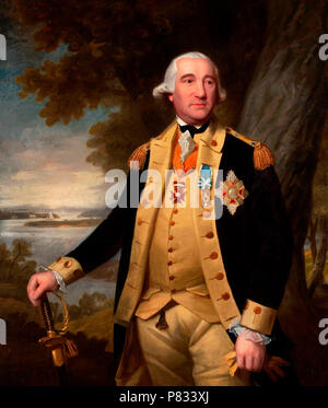 Il Maggiore Generale Friedrich Wilhelm Augusto, Baron von Steuben - Ralph Earl, circa 1786 Foto Stock