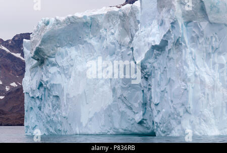 Iceberg al largo di Taliisaq, Groenlandia orientale Foto Stock