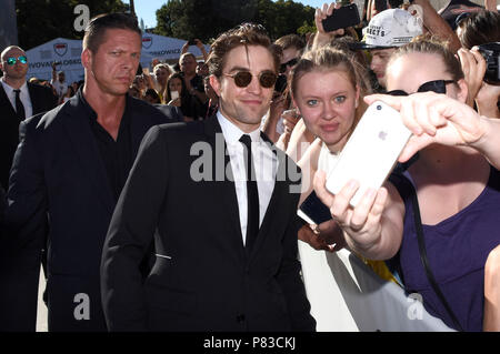 Carlsbad, Tschechische Republik. 07 Luglio, 2018. Robert Pattinson alla cerimonia di chiusura del 53International Film Festival di Karlovy Vary 2018 al Thermal Hotel. Karlovy Vary, 07.07.2018 | Utilizzo di credito in tutto il mondo: dpa/Alamy Live News Foto Stock