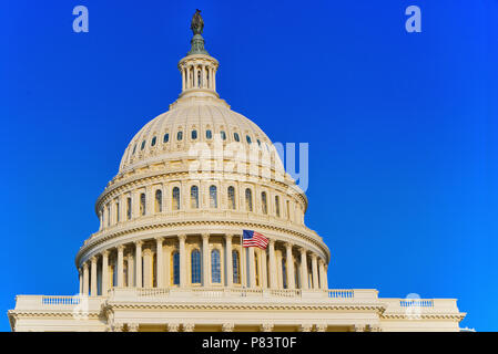 United States Capitol, spesso chiamato il Capitol Building,Casa del Congresso degli Stati Uniti, sede del ramo legislativo del governo federale degli Stati Uniti regolano Foto Stock