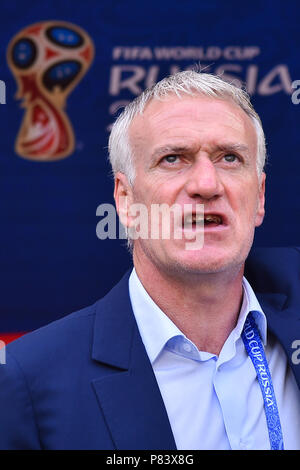 Didier Deschamps, Manager della Francia durante il 2018 FIFA World Cup Russia Round di 16 match tra Francia e Argentina a Kazan Arena a giugno 30, 2018 a Kazan, Russia. (Foto di Lukasz Laskowski/PressFocus/MB Media) Foto Stock