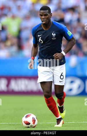 Paul Pogba della Francia durante il 2018 FIFA World Cup Russia Round di 16 match tra Francia e Argentina a Kazan Arena a giugno 30, 2018 a Kazan, Russia. (Foto di Lukasz Laskowski/PressFocus/MB Media) Foto Stock