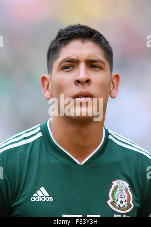 SAMARA, RUSSIA - Luglio 02: Edson Alvarez del Messico durante il 2018 FIFA World Cup Russia Round di 16 match tra il Brasile e il Messico a Samara Arena il 2 luglio 2018 a Samara, Russia. (Foto di Lukasz Laskowski/PressFocus/MB Media) Foto Stock