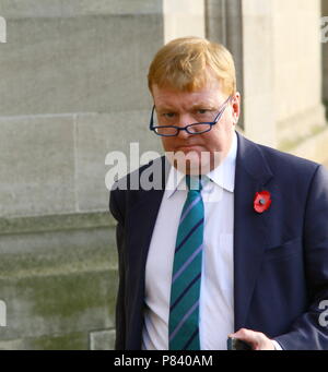 Charles Kennedy raffigurato nella Westminster il 24 ottobre 2012. MP. MPS. I politici britannici. Foto Stock