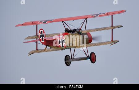 Fokker DR1 Triplano Foto Stock