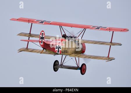 Fokker DR1 Triplano Foto Stock