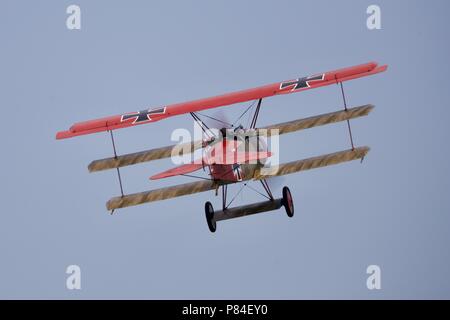 Fokker DR1 Triplano Foto Stock